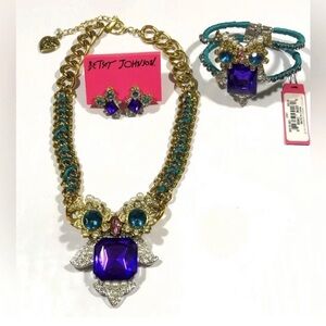 Betsey Johnson Vintage owl 🦉 set